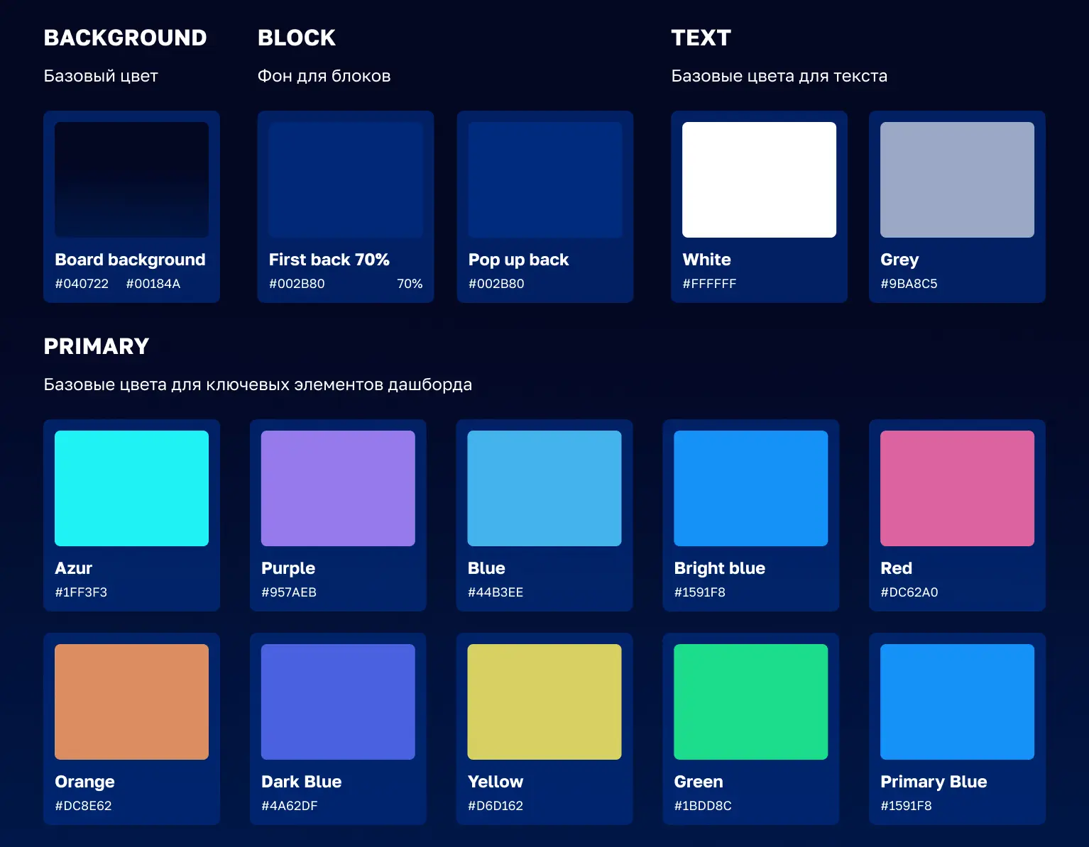 Цветовая система